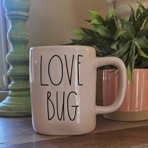 Rae Dunn - Pink 'LOVE BUG' Mug - NEW!